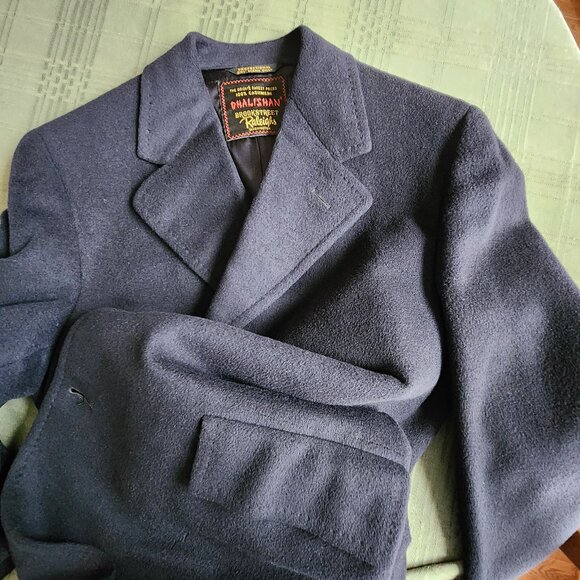 Mens 100% Cashmere Coat - Picture 4 of 5